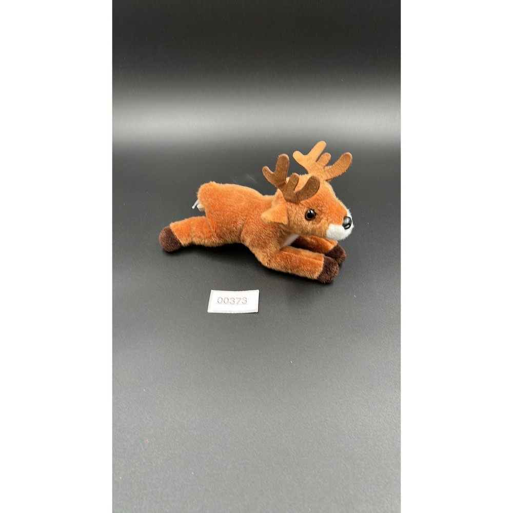Aurora World Flopsie Deer Reindeer Plush Stuffed Animal Brown 8 Inch